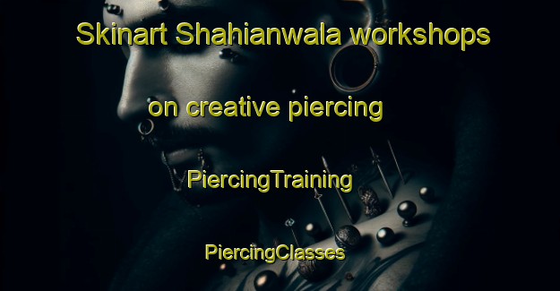 Skinart Shahianwala workshops on creative piercing | PiercingTraining | PiercingClasses | SkinartTraining-Pakistan