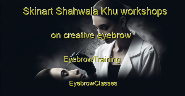 Skinart Shahwala Khu workshops on creative eyebrow | EyebrowTraining | EyebrowClasses | SkinartTraining-Pakistan