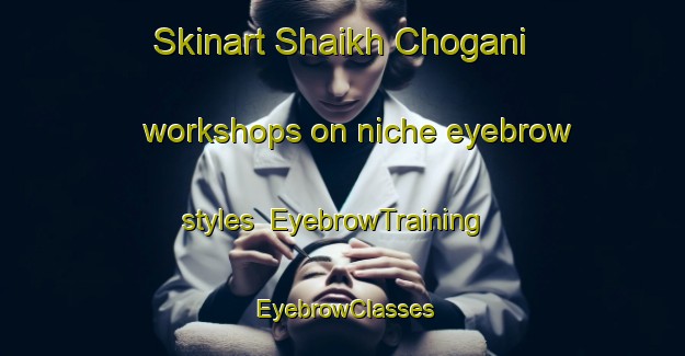 Skinart Shaikh Chogani workshops on niche eyebrow styles | EyebrowTraining | EyebrowClasses | SkinartTraining-Pakistan