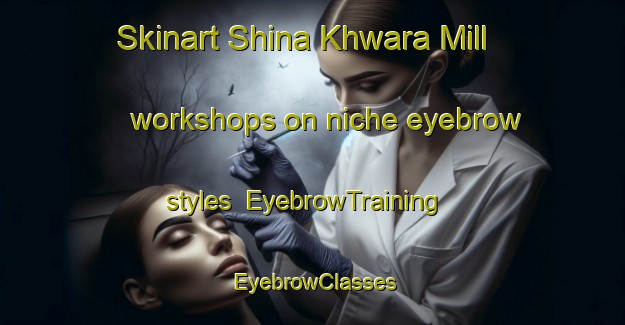 Skinart Shina Khwara Mill workshops on niche eyebrow styles | EyebrowTraining | EyebrowClasses | SkinartTraining-Pakistan