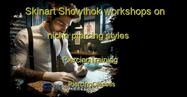 Skinart Showthok workshops on niche piercing styles | PiercingTraining | PiercingClasses | SkinartTraining-Pakistan