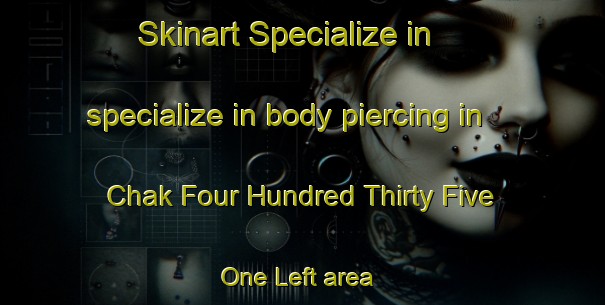 Skinart Specialize in specialize in body piercing in Chak Four Hundred Thirty Five   One Left area | PiercingTraining | PiercingClasses | SkinartTraining-Pakistan