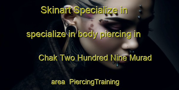 Skinart Specialize in specialize in body piercing in Chak Two Hundred Nine Murad area | PiercingTraining | PiercingClasses | SkinartTraining-Pakistan