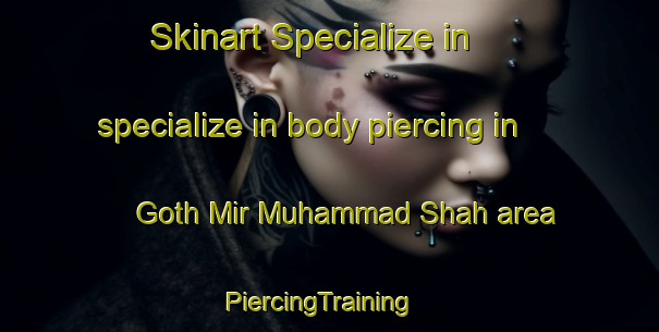 Skinart Specialize in specialize in body piercing in Goth Mir Muhammad Shah area | PiercingTraining | PiercingClasses | SkinartTraining-Pakistan