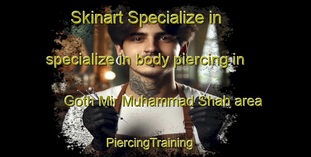 Skinart Specialize in specialize in body piercing in Goth Mir Muhammad Shah area | PiercingTraining | PiercingClasses | SkinartTraining-Pakistan