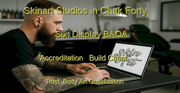 Skinart Studios in Chak Forty Six: Display BAQA Accreditation - Build Client Trust | Body Art Qualification Authority | BAQA-Pakistan