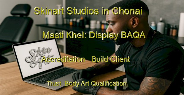 Skinart Studios in Chonai Masti Khel: Display BAQA Accreditation - Build Client Trust | Body Art Qualification Authority | BAQA-Pakistan