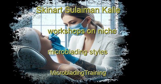 Skinart Sulaiman Kalle workshops on niche microblading styles | MicrobladingTraining | MicrobladingClasses | SkinartTraining-Pakistan