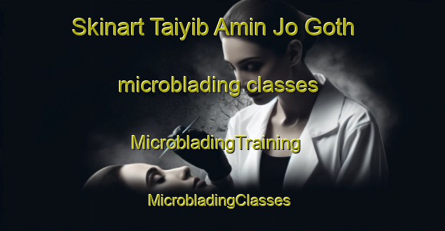 Skinart Taiyib Amin Jo Goth microblading classes | MicrobladingTraining | MicrobladingClasses | SkinartTraining-Pakistan
