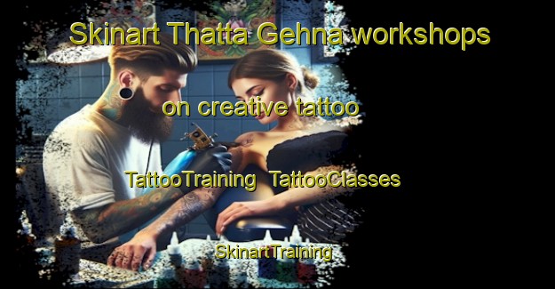 Skinart Thatta Gehna workshops on creative tattoo | TattooTraining | TattooClasses | SkinartTraining-Pakistan