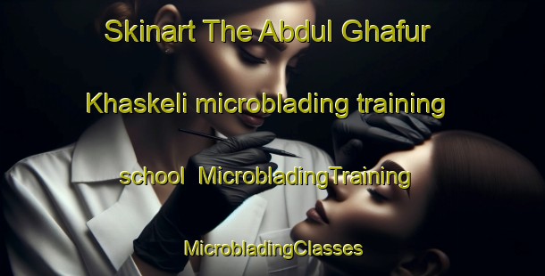 Skinart The Abdul Ghafur Khaskeli microblading training school | #MicrobladingTraining #MicrobladingClasses #SkinartTraining-Pakistan