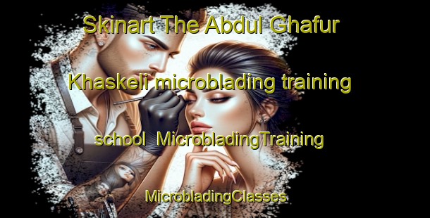 Skinart The Abdul Ghafur Khaskeli microblading training school | #MicrobladingTraining #MicrobladingClasses #SkinartTraining-Pakistan