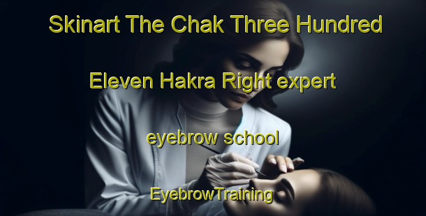 Skinart The Chak Three Hundred Eleven Hakra Right expert eyebrow school | EyebrowTraining | EyebrowClasses | SkinartTraining-Pakistan