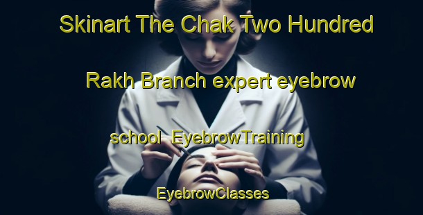 Skinart The Chak Two Hundred Rakh Branch expert eyebrow school | EyebrowTraining | EyebrowClasses | SkinartTraining-Pakistan