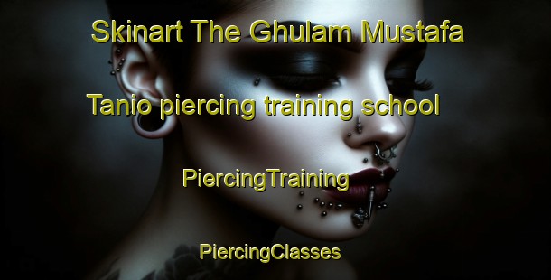 Skinart The Ghulam Mustafa Tanio piercing training school | PiercingTraining | PiercingClasses | SkinartTraining-Pakistan