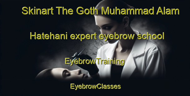 Skinart The Goth Muhammad Alam Hatehani expert eyebrow school | EyebrowTraining | EyebrowClasses | SkinartTraining-Pakistan