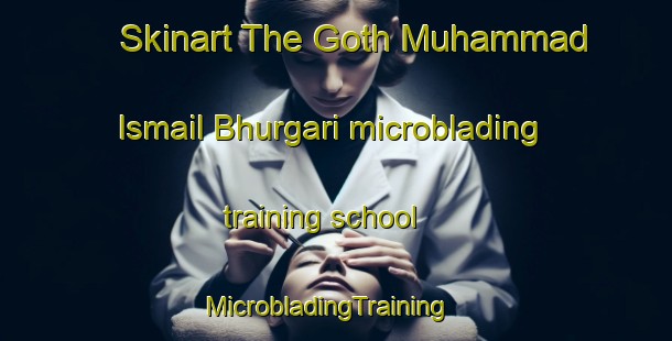 Skinart The Goth Muhammad Ismail Bhurgari microblading training school | MicrobladingTraining | MicrobladingClasses | SkinartTraining-Pakistan