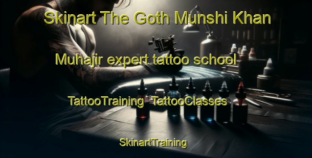 Skinart The Goth Munshi Khan Muhajir expert tattoo school | TattooTraining | TattooClasses | SkinartTraining-Pakistan