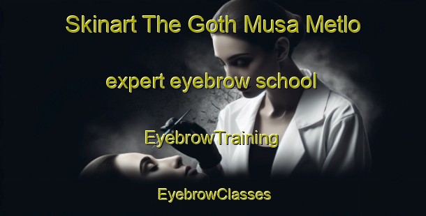 Skinart The Goth Musa Metlo expert eyebrow school | EyebrowTraining | EyebrowClasses | SkinartTraining-Pakistan
