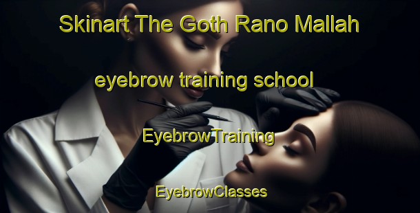 Skinart The Goth Rano Mallah eyebrow training school | EyebrowTraining | EyebrowClasses | SkinartTraining-Pakistan