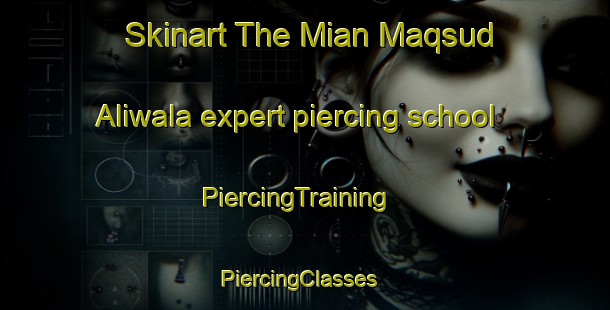 Skinart The Mian Maqsud Aliwala expert piercing school | PiercingTraining | PiercingClasses | SkinartTraining-Pakistan