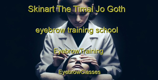 Skinart The Timal Jo Goth eyebrow training school | EyebrowTraining | EyebrowClasses | SkinartTraining-Pakistan