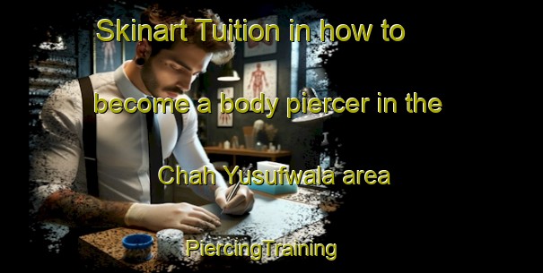 Skinart Tuition in how to become a body piercer in the Chah Yusufwala area | PiercingTraining | PiercingClasses | SkinartTraining-Pakistan