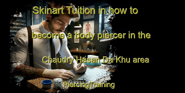 Skinart Tuition in how to become a body piercer in the Chaudry Hasan Da Khu area | PiercingTraining | PiercingClasses | SkinartTraining-Pakistan
