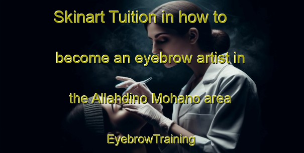 Skinart Tuition in how to become an eyebrow artist in the Allahdino Mohano area | EyebrowTraining | EyebrowClasses | SkinartTraining-Pakistan