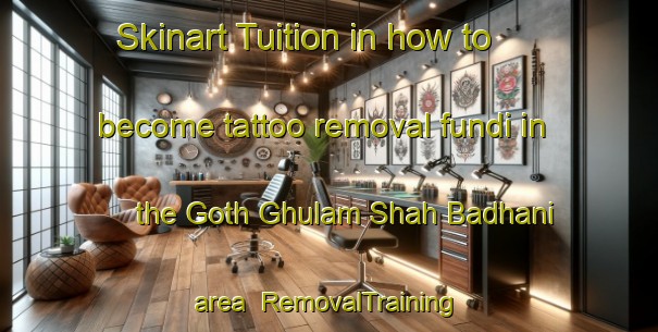 Skinart Tuition in how to become tattoo removal fundi in the Goth Ghulam Shah Badhani area | RemovalTraining | RemovalClasses | SkinartTraining-Pakistan