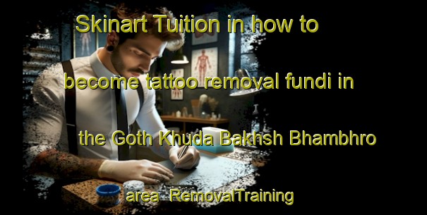 Skinart Tuition in how to become tattoo removal fundi in the Goth Khuda Bakhsh Bhambhro area | RemovalTraining | RemovalClasses | SkinartTraining-Pakistan