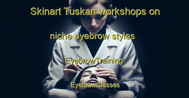 Skinart Tuskan workshops on niche eyebrow styles | EyebrowTraining | EyebrowClasses | SkinartTraining-Pakistan