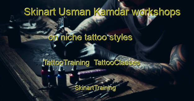 Skinart Usman Kamdar workshops on niche tattoo styles | TattooTraining | TattooClasses | SkinartTraining-Pakistan