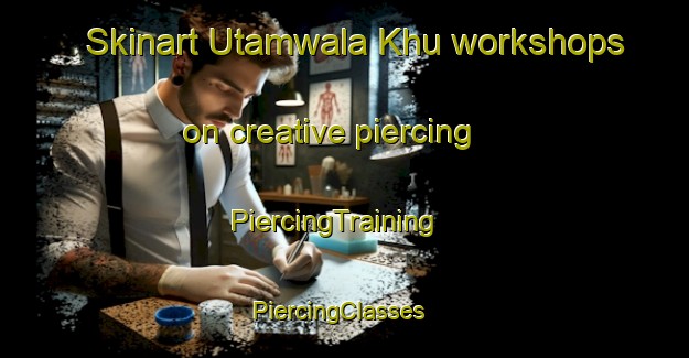 Skinart Utamwala Khu workshops on creative piercing | PiercingTraining | PiercingClasses | SkinartTraining-Pakistan