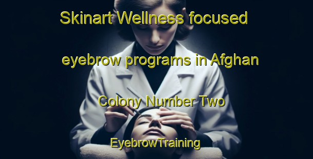 Skinart Wellness-focused eyebrow programs in Afghan Colony Number Two | EyebrowTraining | EyebrowClasses | SkinartTraining-Pakistan