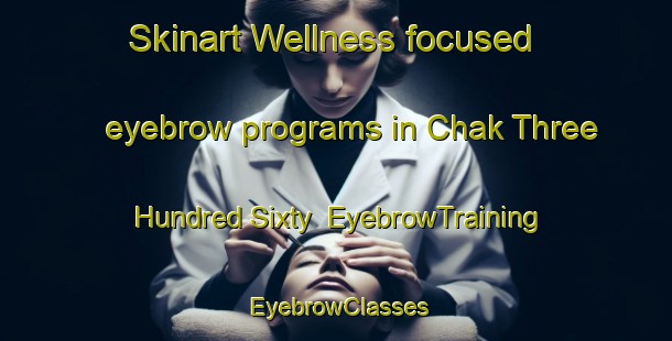 Skinart Wellness-focused eyebrow programs in Chak Three Hundred Sixty | EyebrowTraining | EyebrowClasses | SkinartTraining-Pakistan