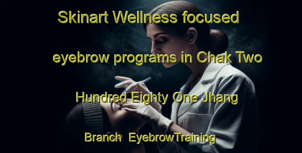 Skinart Wellness-focused eyebrow programs in Chak Two Hundred Eighty One Jhang Branch | EyebrowTraining | EyebrowClasses | SkinartTraining-Pakistan
