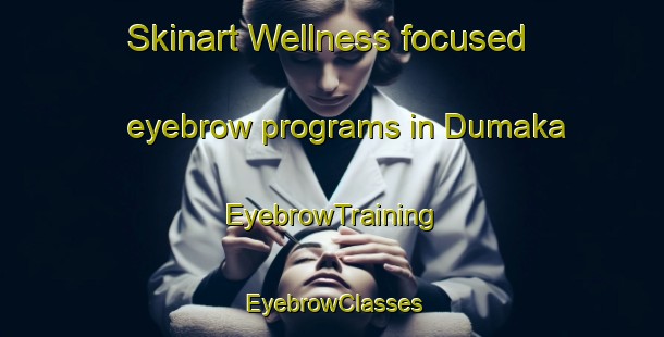 Skinart Wellness-focused eyebrow programs in Dumaka | EyebrowTraining | EyebrowClasses | SkinartTraining-Pakistan