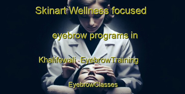 Skinart Wellness-focused eyebrow programs in Khalifewali | EyebrowTraining | EyebrowClasses | SkinartTraining-Pakistan