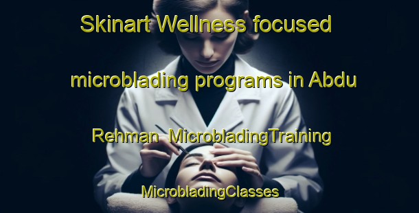 Skinart Wellness-focused microblading programs in Abdu Rehman | #MicrobladingTraining #MicrobladingClasses #SkinartTraining-Pakistan