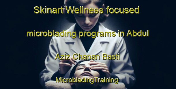 Skinart Wellness-focused microblading programs in Abdul Aziz Chanan Basti | #MicrobladingTraining #MicrobladingClasses #SkinartTraining-Pakistan