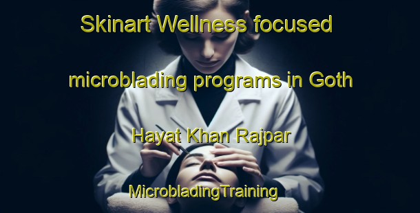 Skinart Wellness-focused microblading programs in Goth Hayat Khan Rajpar | MicrobladingTraining | MicrobladingClasses | SkinartTraining-Pakistan